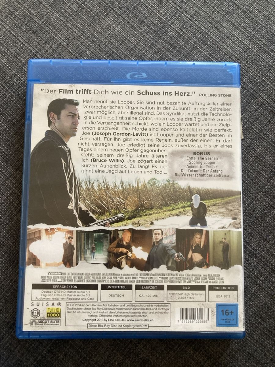 Tutti i DVDs: Blu-ray Looper – Usato da Zürich venduto da LaraS30 1