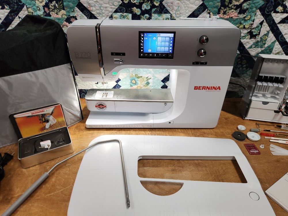 Bernina 770 QE Näh-, Quilt- und Stickmaschine | Acheter sur Ricardo