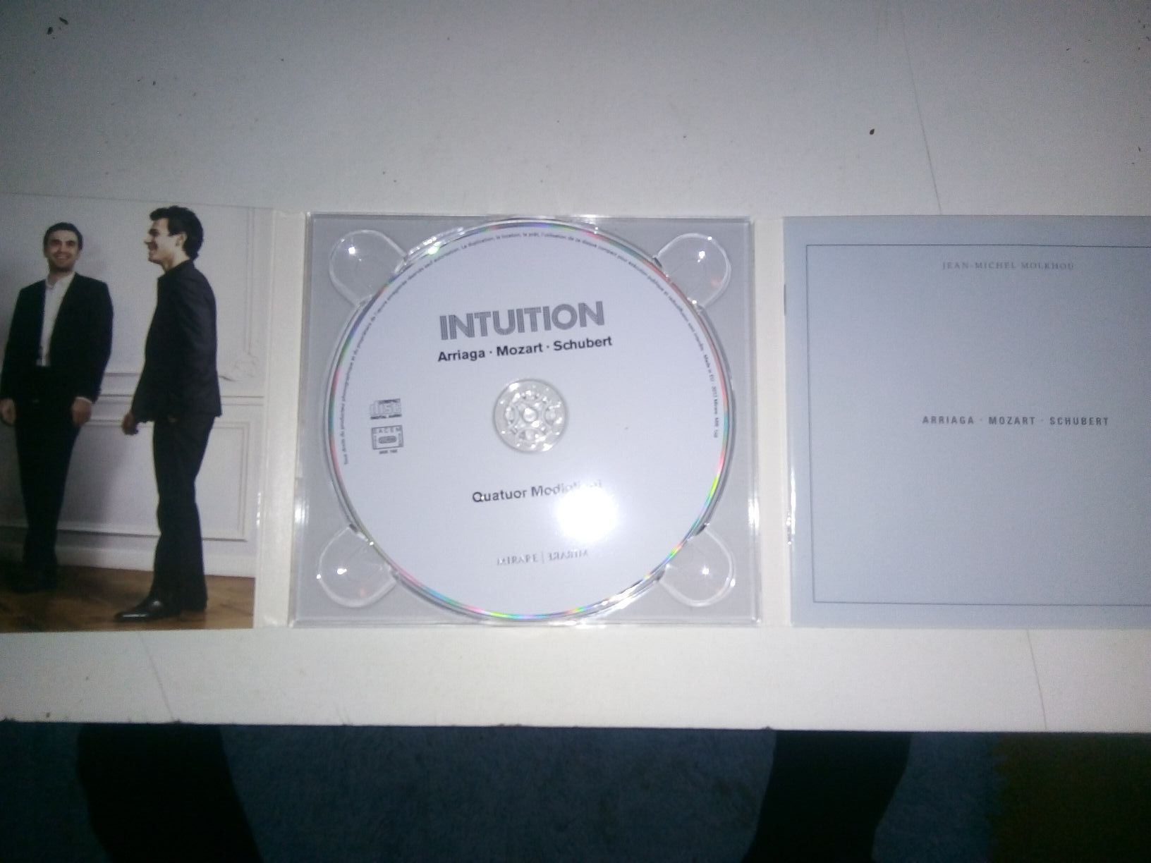 CDs: Quatuor Modigliani - Intuition: Arriaga, Mozart, Schubert – Gebraucht aus St.Gallen von elk2022 2