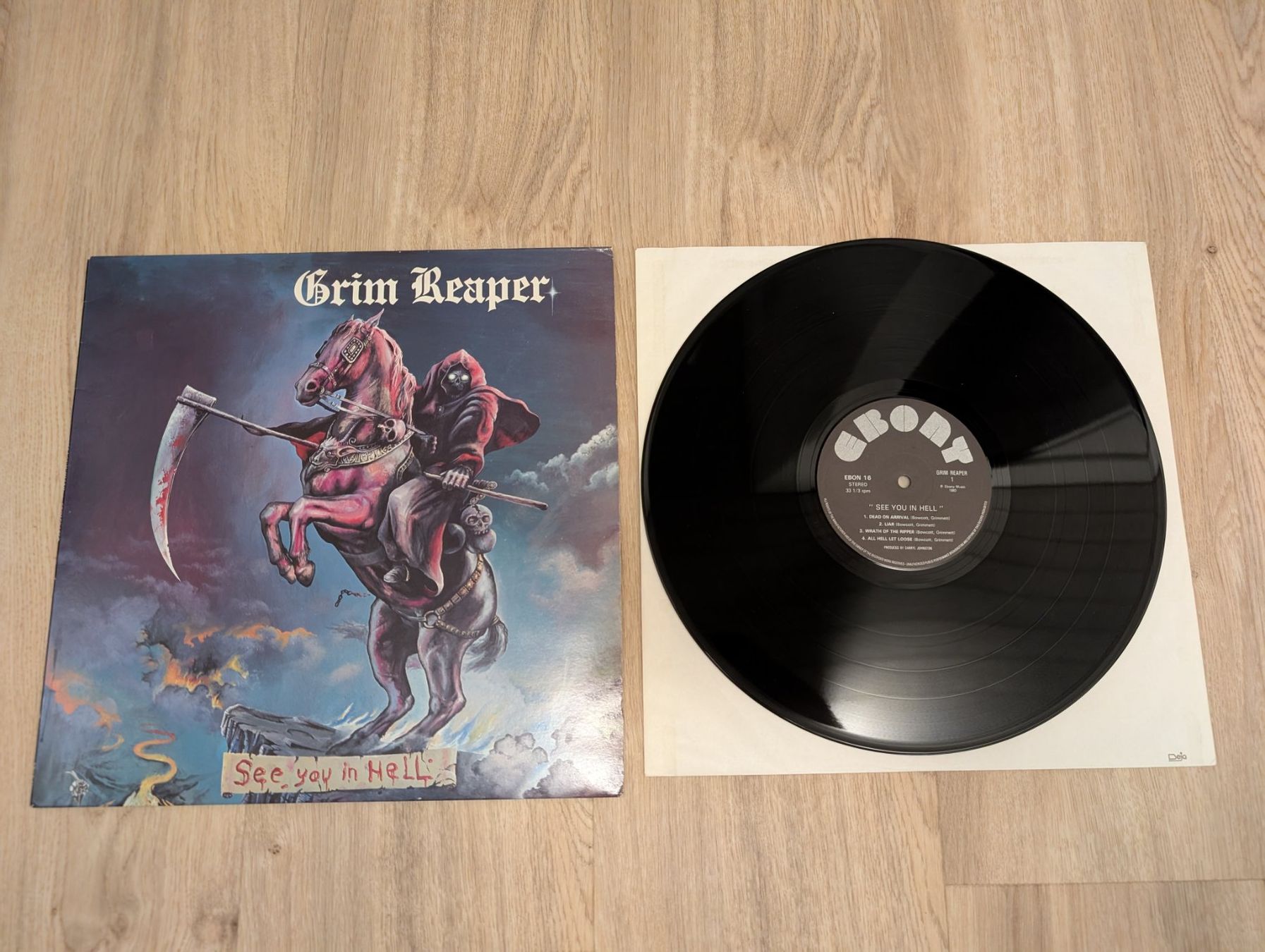 Dischi in vinile: Grim Reaper - See you in hell LP – Usato da Meikirch venduto da drgore