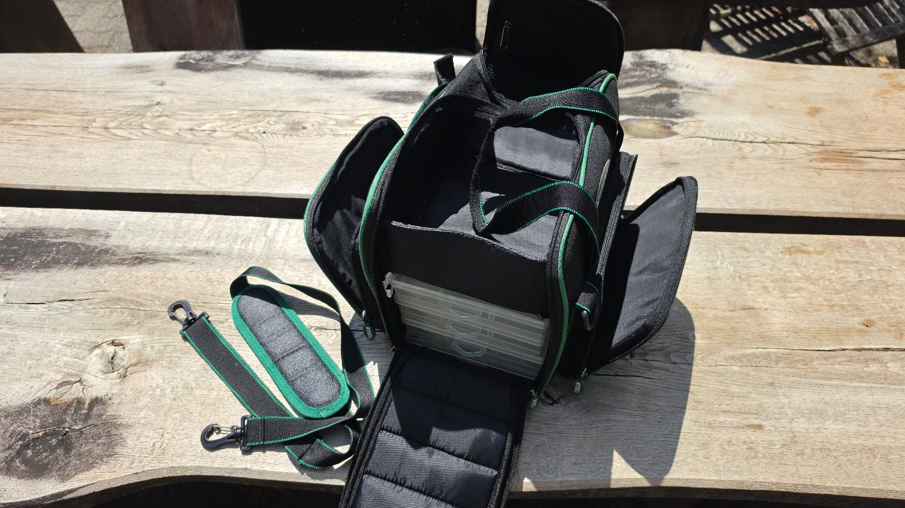 Borse: Mitchell "Tackle Bag" Angeltasche mit Köderfächer – Usato da Kesswil venduto da LinoundLukas00 1