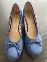 Tamaris Keilabsatz Pumps Gr. 40, top Zustand, blau