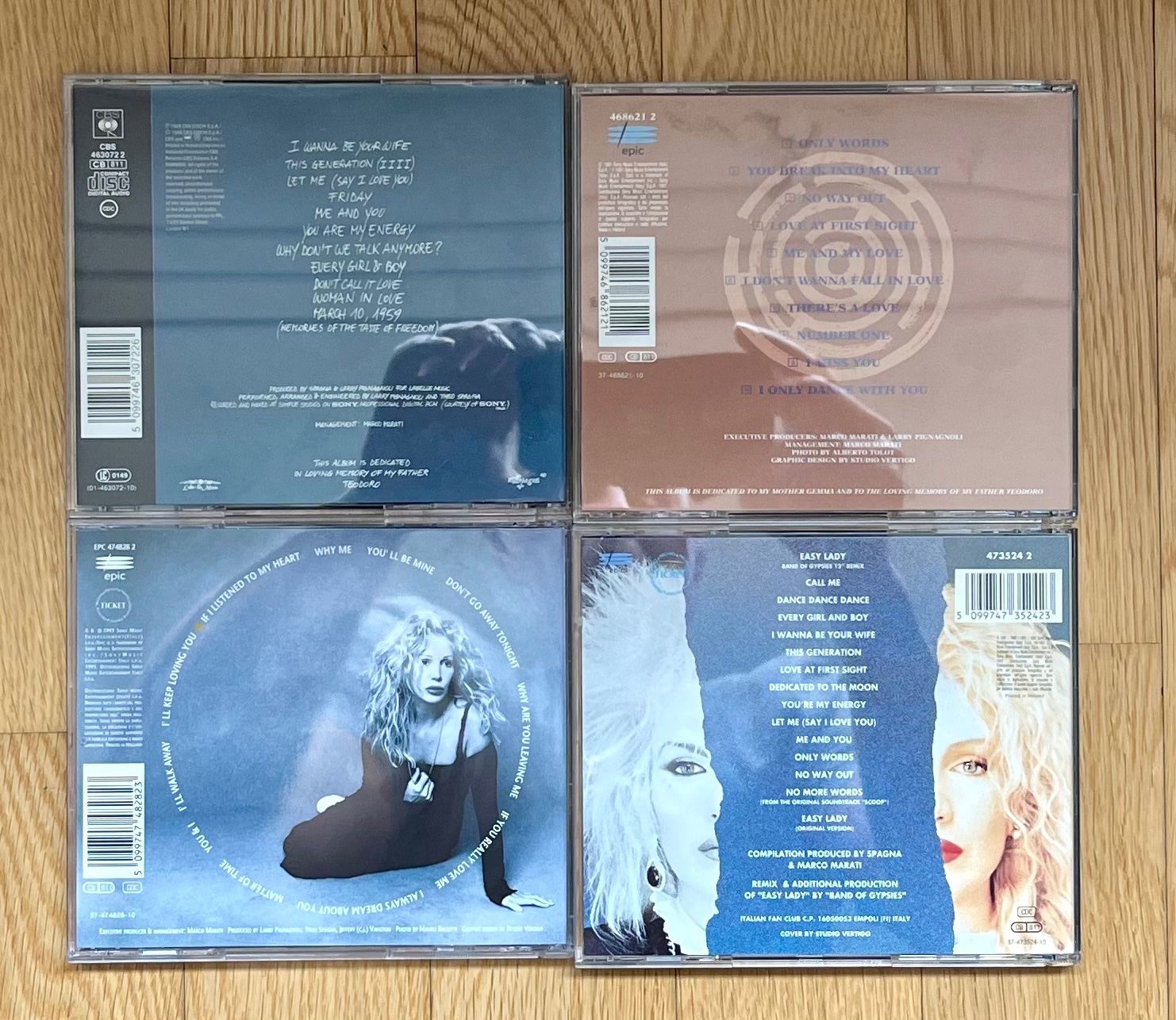 CDs: SPAGNA - 6 CD‘s - ITALO DISCO-POP – Gebraucht aus Sarnen von m-basic 1