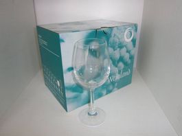 6 Portweinkelche aus Kristallglas / 1 x 6er Set Neu