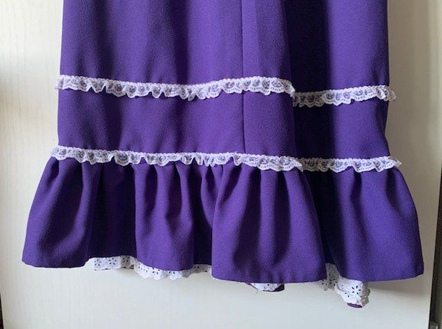 Kleider: Biedermeier Kleid mit Hut und Stoffbeutel – Gebraucht aus Gundetswil von Egro100 4