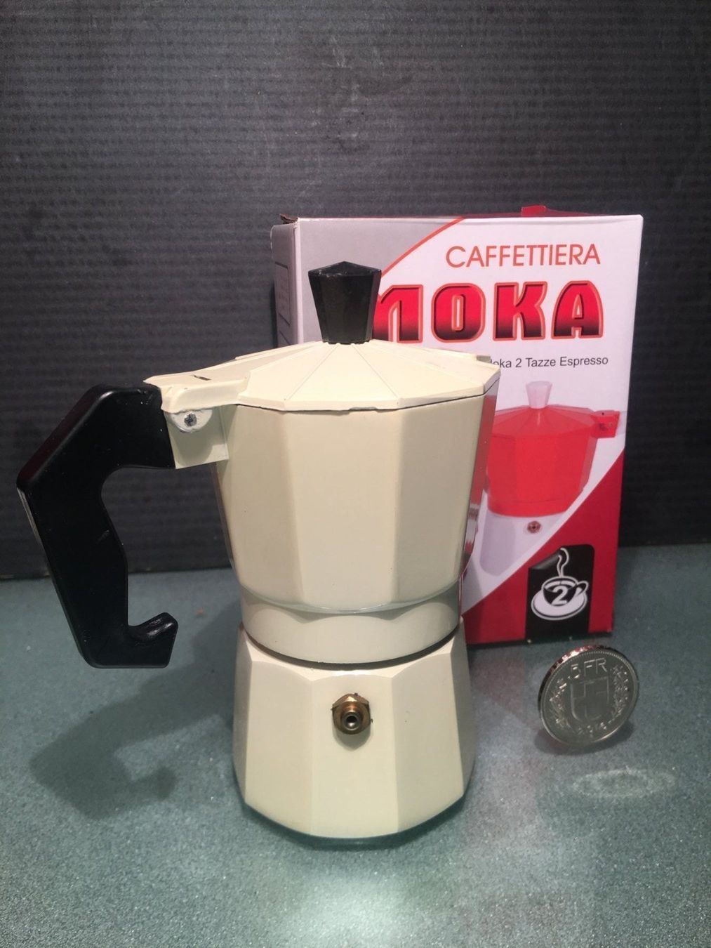 Macchine per caffè & Macchine per espresso: 2 tassen Café moka espresso – Nuovo e nell'imballaggio originale da Minusio venduto da graziano11 1