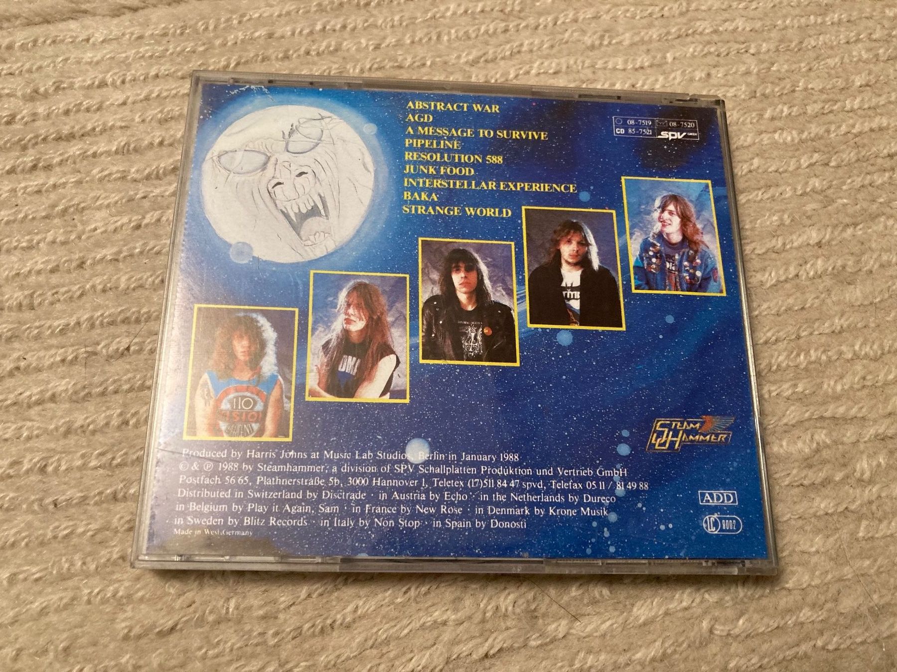 CD: Assassin - Interstellar Experience CD Kult Thrash Metal – Usato da Wagenhausen venduto da Novafreund283 2