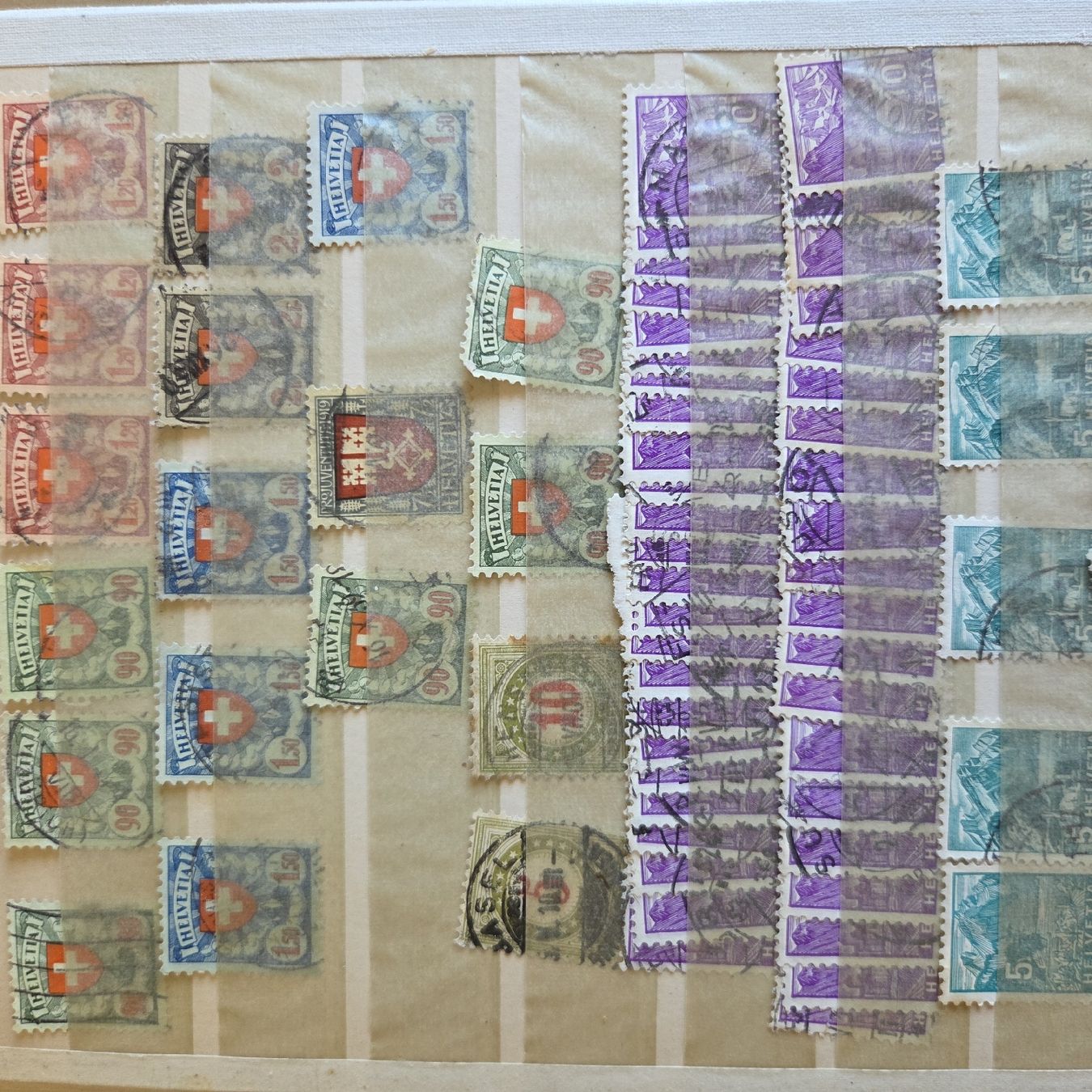 Tutti i francobolli: 2 Briefmarken Albume – Usato da Stans venduto da Ducati16 8