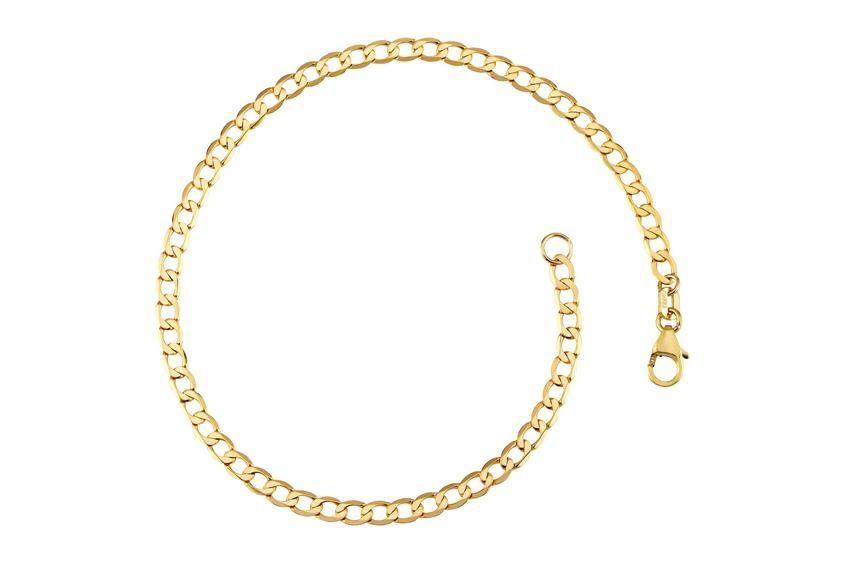 Armbänder & -reifen: Armkette Echtgold 3,3mm – Neu und originalverpackt aus Hemmental von BlingBling1
