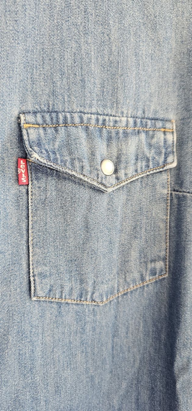 Levi's Robes: Levi's Jeanshemd-Kleid, Grösse L – D'occasion à Kollbrunn par Antikmann 7