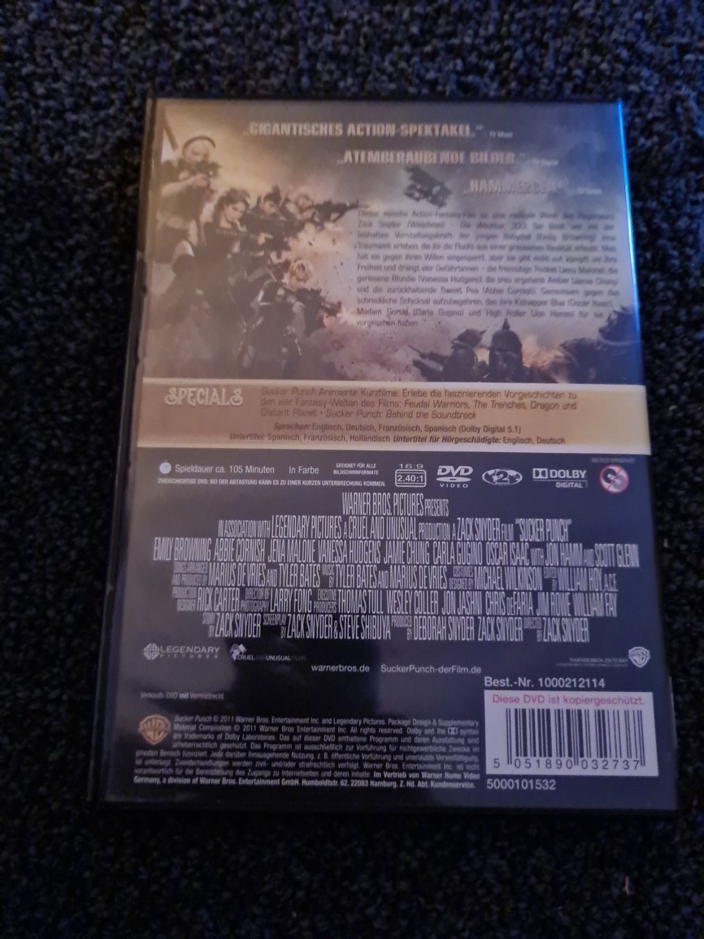 Tutti i DVDs: SUCKER PUNCH (12783) – Usato da Ruswil venduto da M71 1