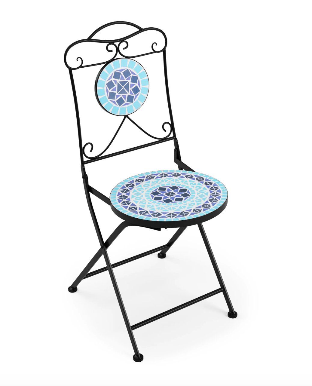 Tavoli: Bistroset MOSAIK 3-teilig blau - Gratis Versand – Nuovo e nell'imballaggio originale da Kleinwangen venduto da meinwarenkorb.ch 5