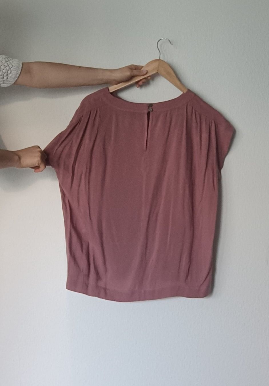 Nafnaf Camicette: Office pink blouse - Elegant Naf Naf great condition – Usato da Rotkreuz venduto da Prelovedswitzerland 5