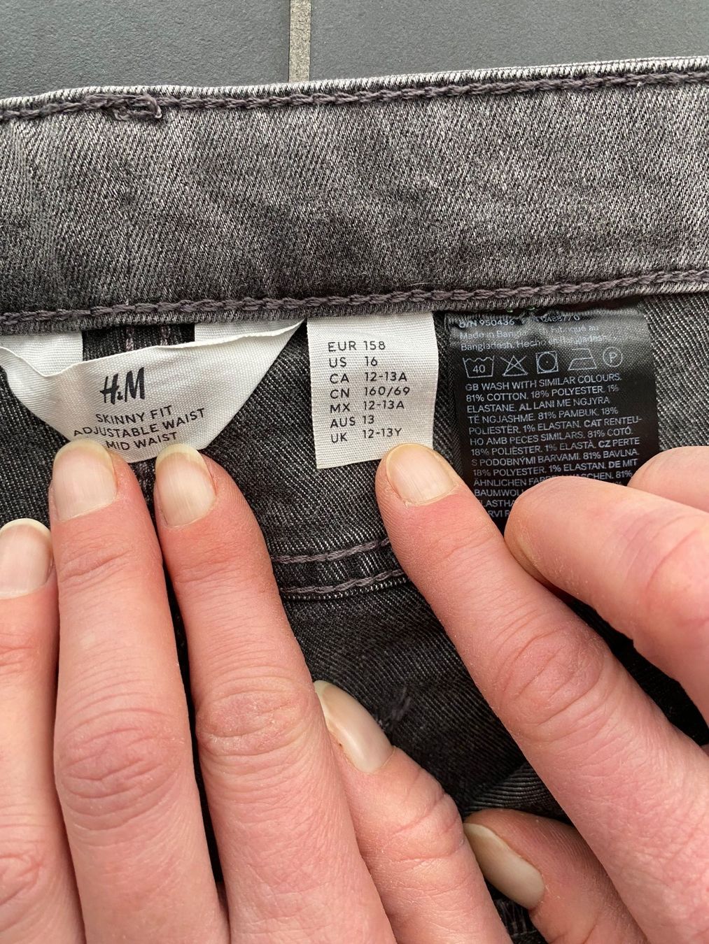 H&M Pantaloni: Jeans Doppelpack Gr.158 – Usato da Dettighofen venduto da kk333 1