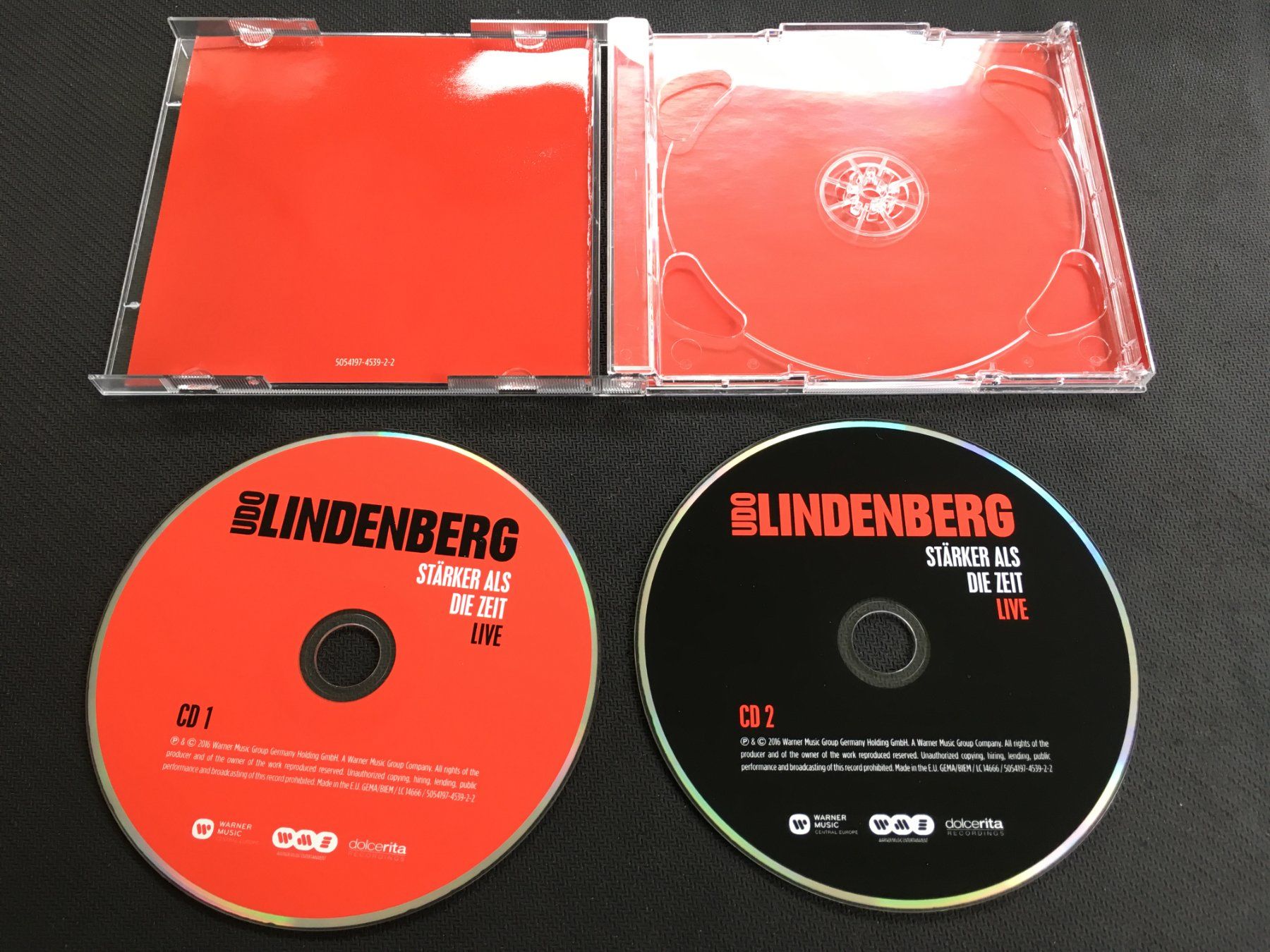 CD: Udo Lindenberg - Stärker als die Zeit Live -CD- 2cd – Usato da St.Gallen venduto da MedienJoe 1