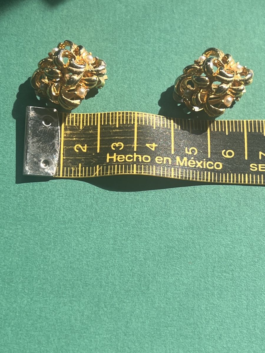 Ohrringe & -stecker: Vergoldet Ohrringe (2cm) – Gebraucht aus Laufen von Futuremarket 4