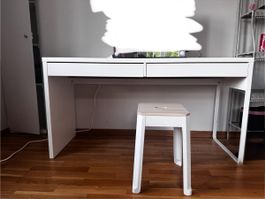 Ikea Micke Schreibtisch mit Trännö Stuhl