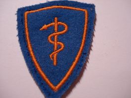 Spezialistenabzeichen Äskulapstab, Stoff, Sanität