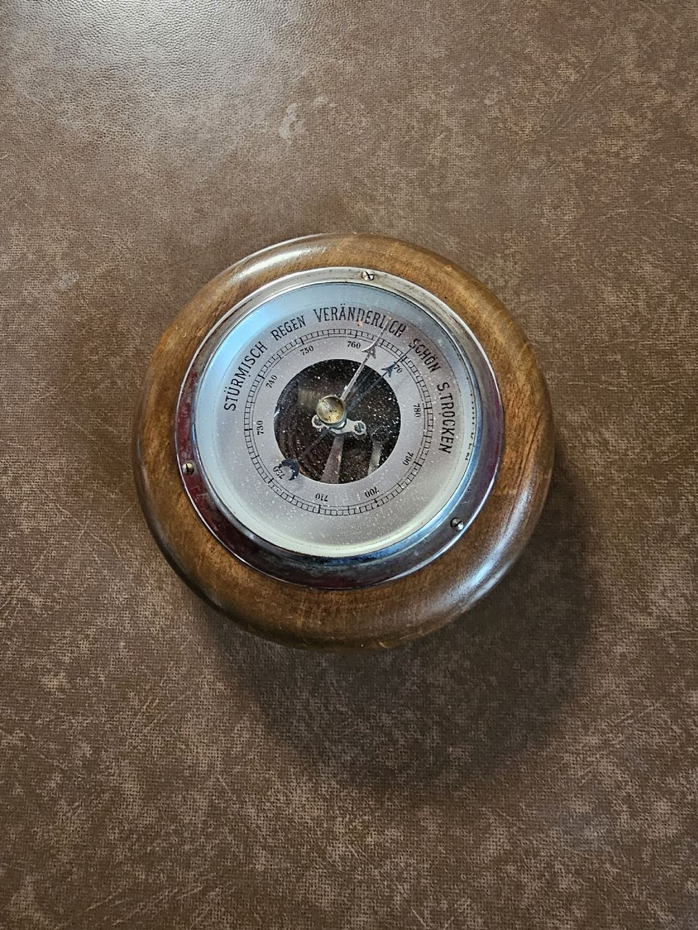 Sonstige antike Technik & Geräte: Barometer analog in Holzgehäuse gebraucht – Gebraucht aus Herzogenbuchsee von tgi_rln7 1