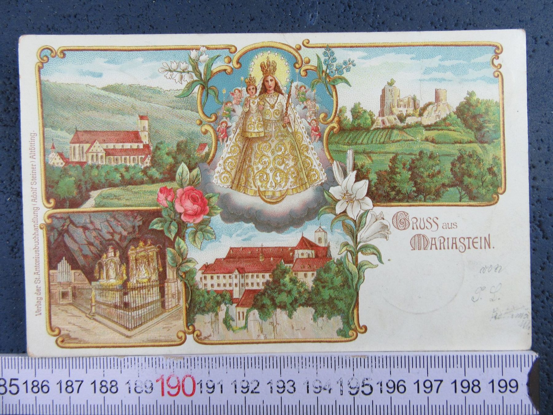 Cartoline postali: GRUSS AUS MARIASTEIN 1902 SO AK – Usato da Ettingen venduto da Hausi4711
