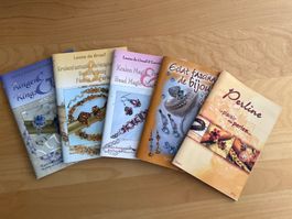 Lot de 5 livres de création de bijoux en perles