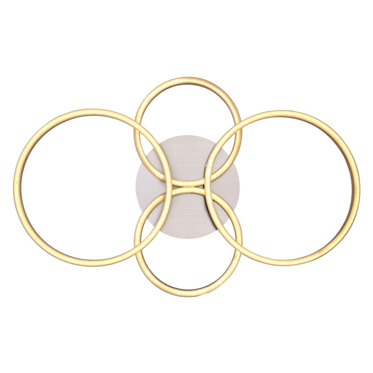 Lustres & lampes de plafonds: LED Deckenleuchte, Ringe, 66 cm x 41 cm – Neuf (Voir description) à Kreuzlingen par Smart-Light 2