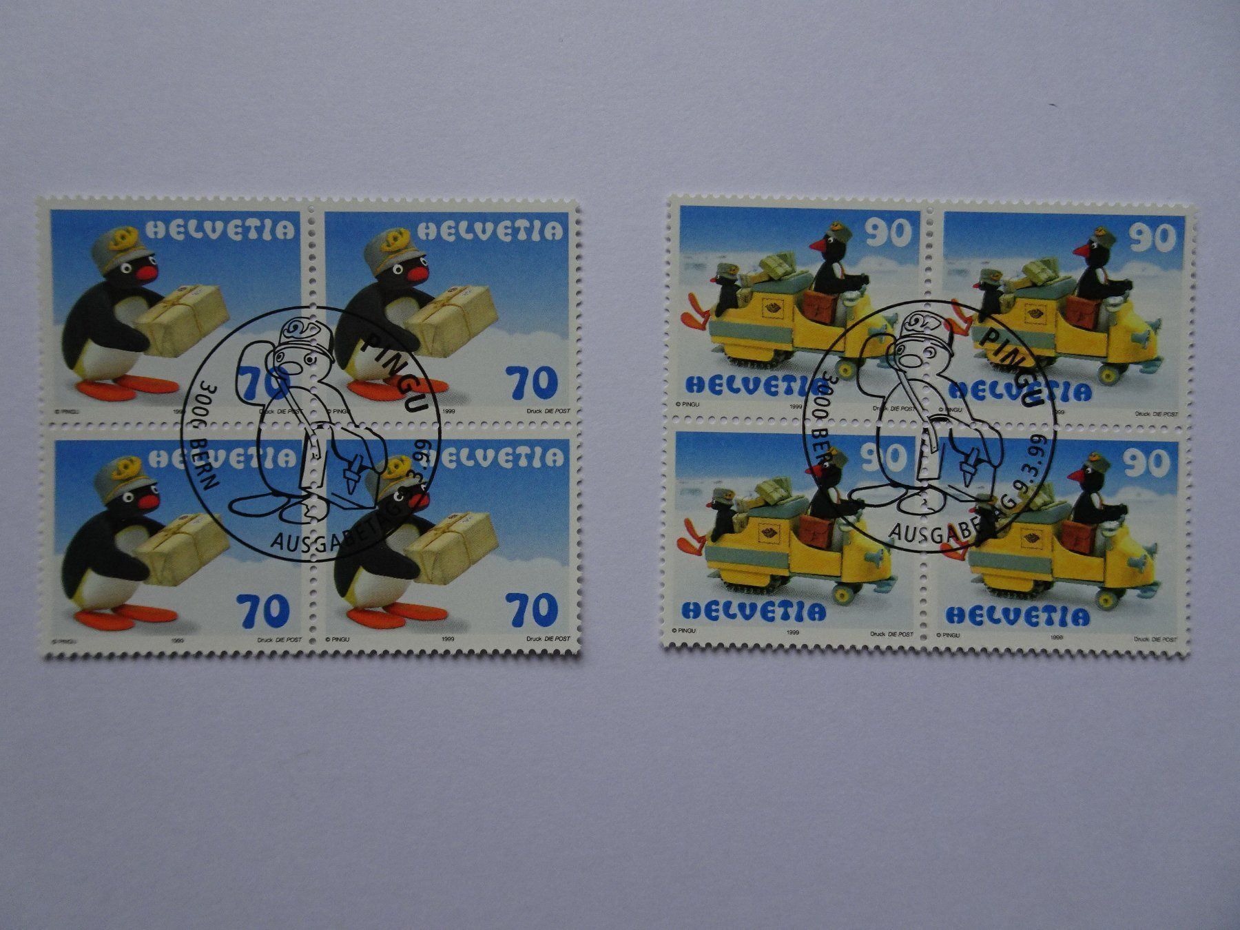 Tous les timbres: 1999 – Neuf (Voir description) à Aadorf par Chnorli-Furz