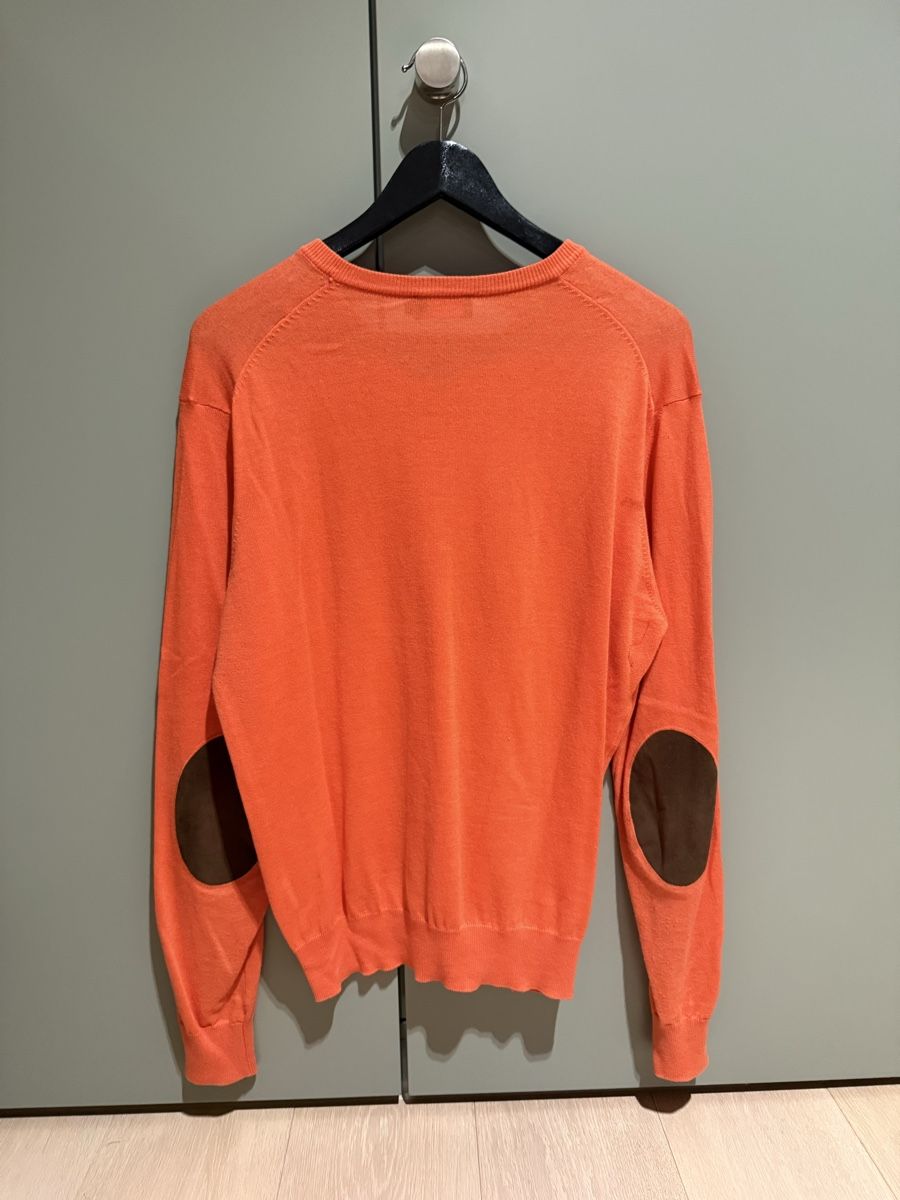 Hackett Maglioni & Felpe: Hackett Pullover Baumwolle Kaschmir orange Grösse M – Usato da Affoltern am Albis venduto da Biohazard666 1