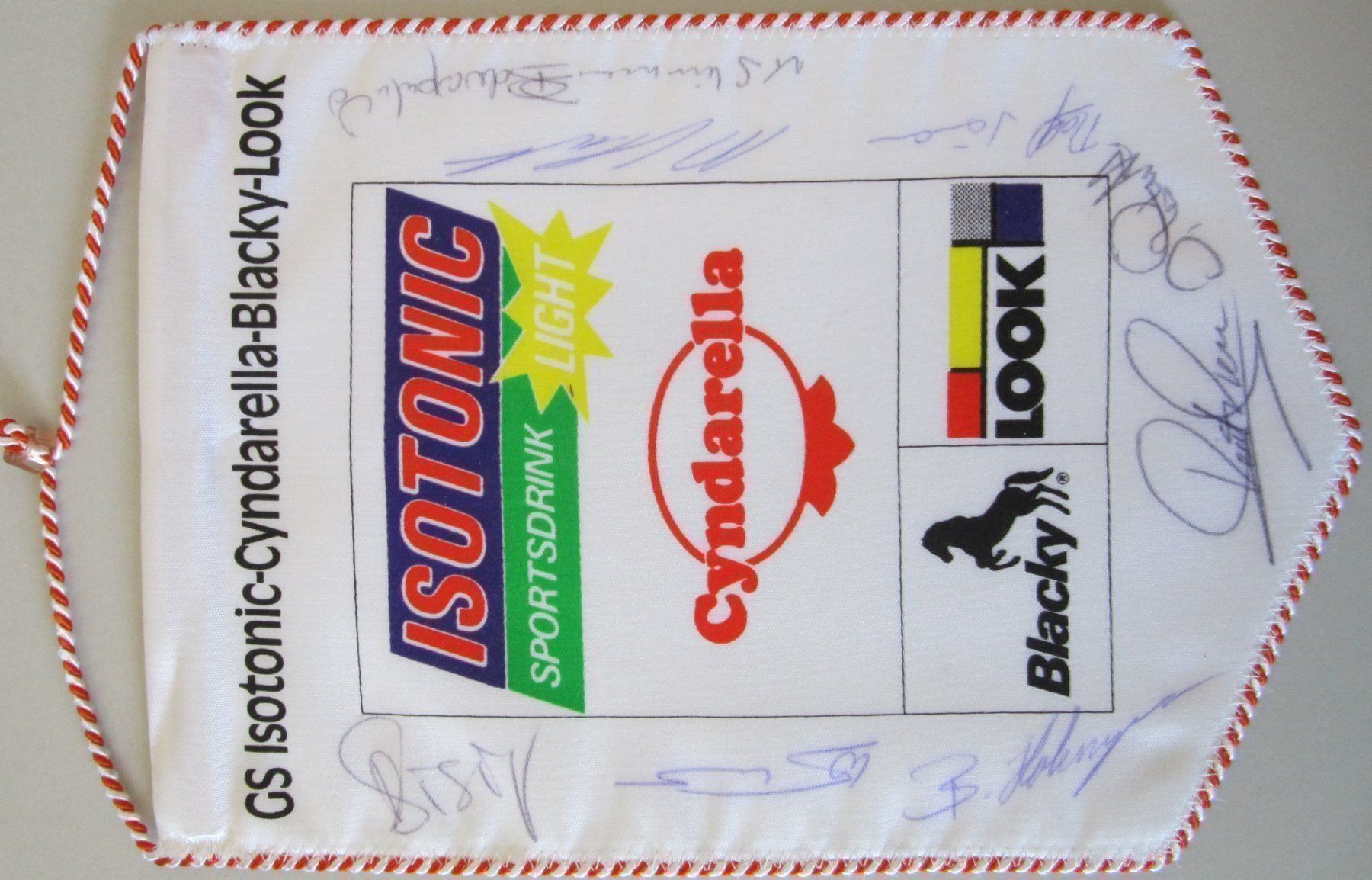 Autografi: 1987 Isotonic Cyndarella Veloteam+Wimpel – Nuovo (secondo la descrizione) da Grüningen venduto da ald_8cjy 2