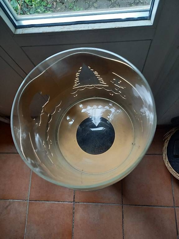 Lampade: Leucht Säule mit Glas – Usato da Sevelen venduto da serfinis64 1