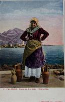 Italien, Sizilien, Palermo, Custume, Contadina