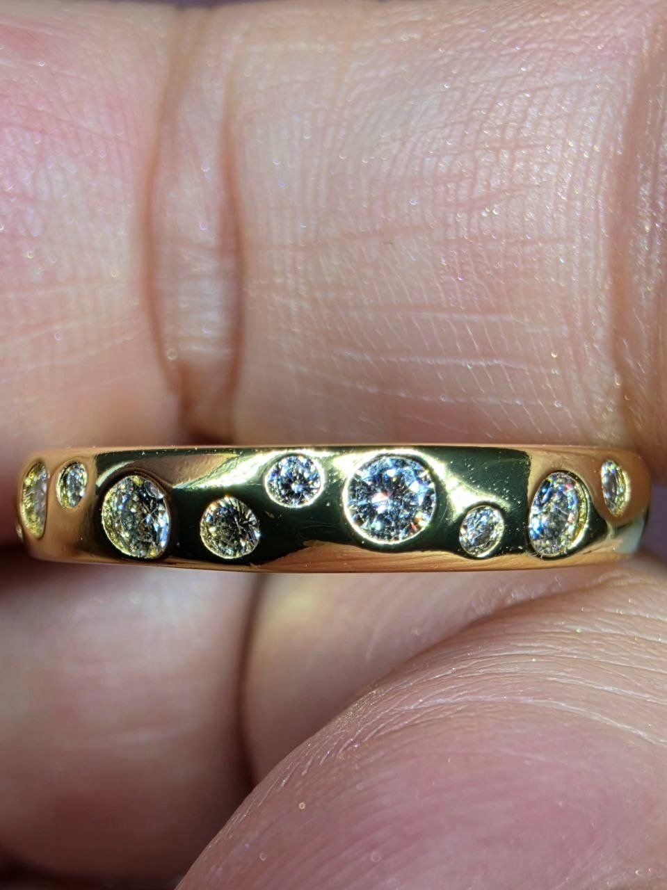 Ringe: Bague argent avec diamants de moissanite certifiés GRA – Neu und originalverpackt aus Reconvilier von Tsma67 2