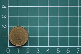 währung francaise 10 centimes 1974