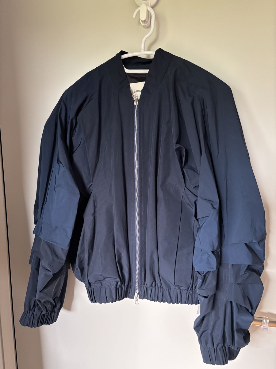 Giacche: Navy Bomberjacke Dries Van Noten – Usato da Winkel venduto da Zimtguetzli 1