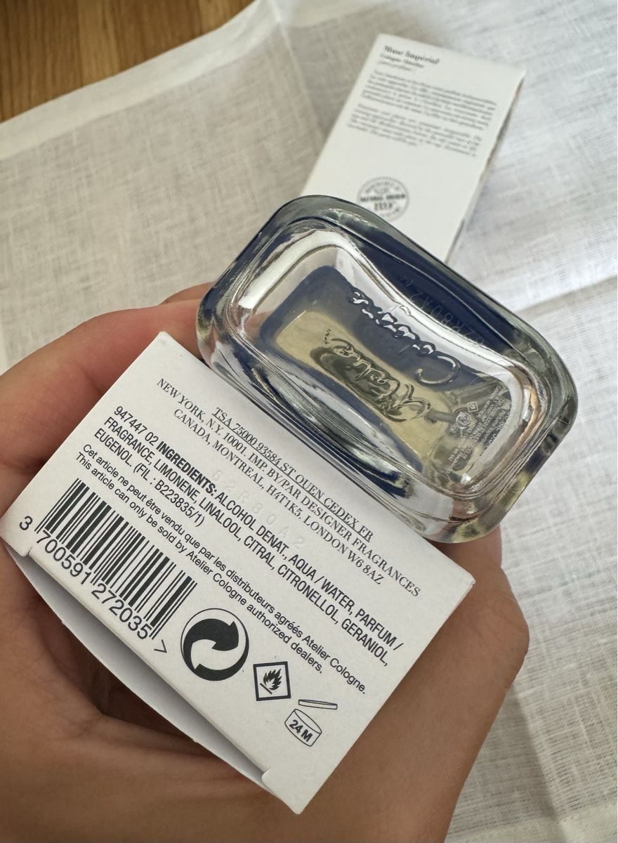 Profumi & Eau de Toilette: Musc Impérial von Atelier Cologne – Usato da Zürich venduto da Loveparfumes 2