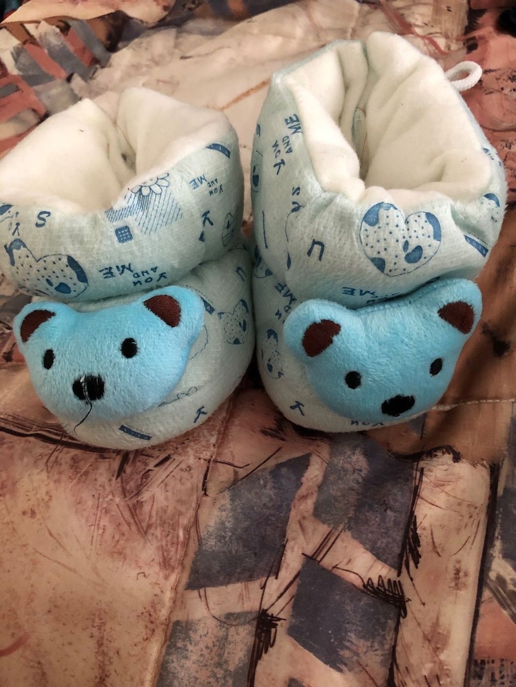 Schuhe für Jungen: Babyschuhe Bärli warm Gr 17/18 – Neu (gemäss Beschreibung) aus Gelterkinden von Biene8