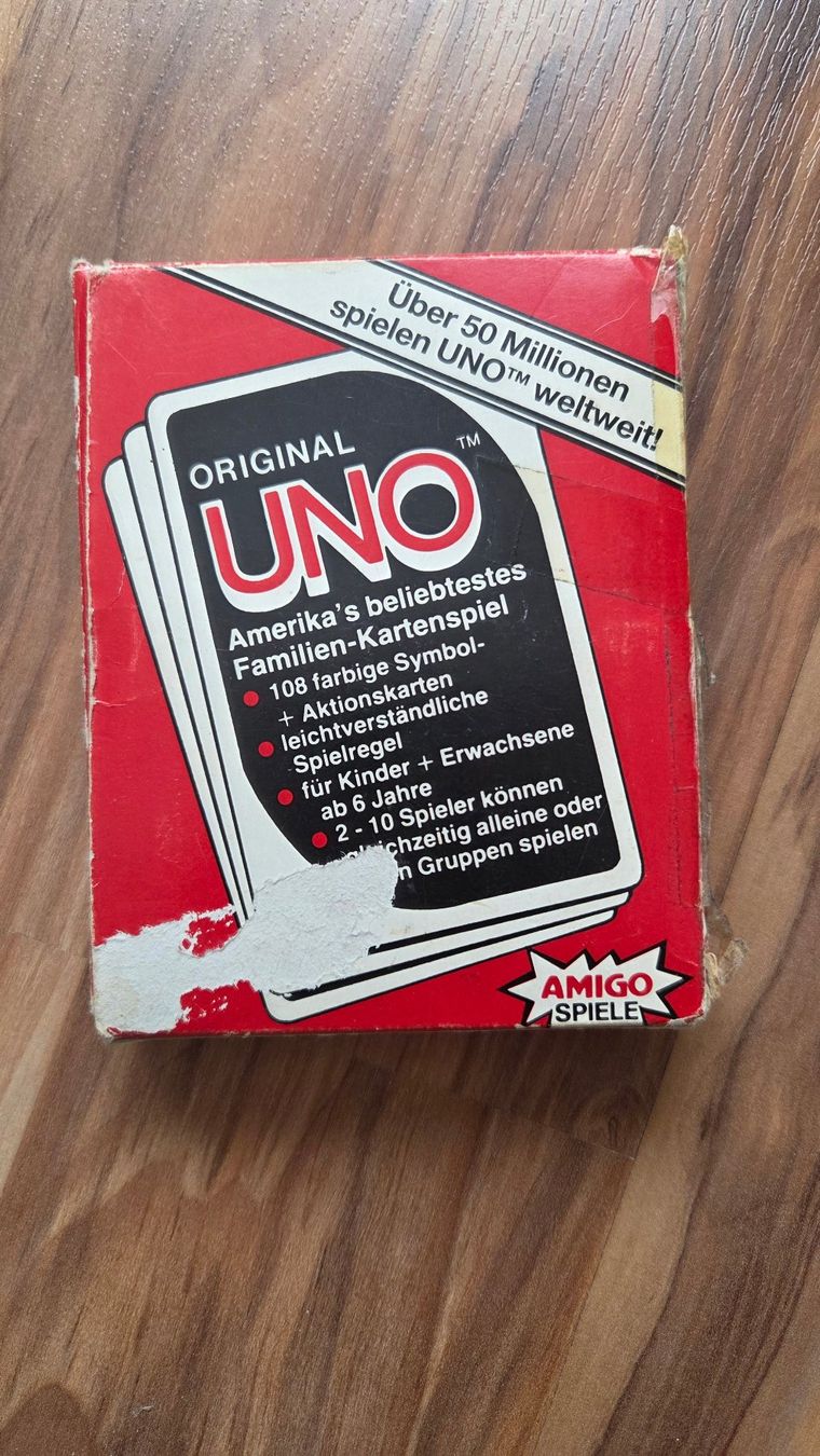 Spiele: UNO Karten - alte Serie – Gebraucht aus Bösingen von Soene91
