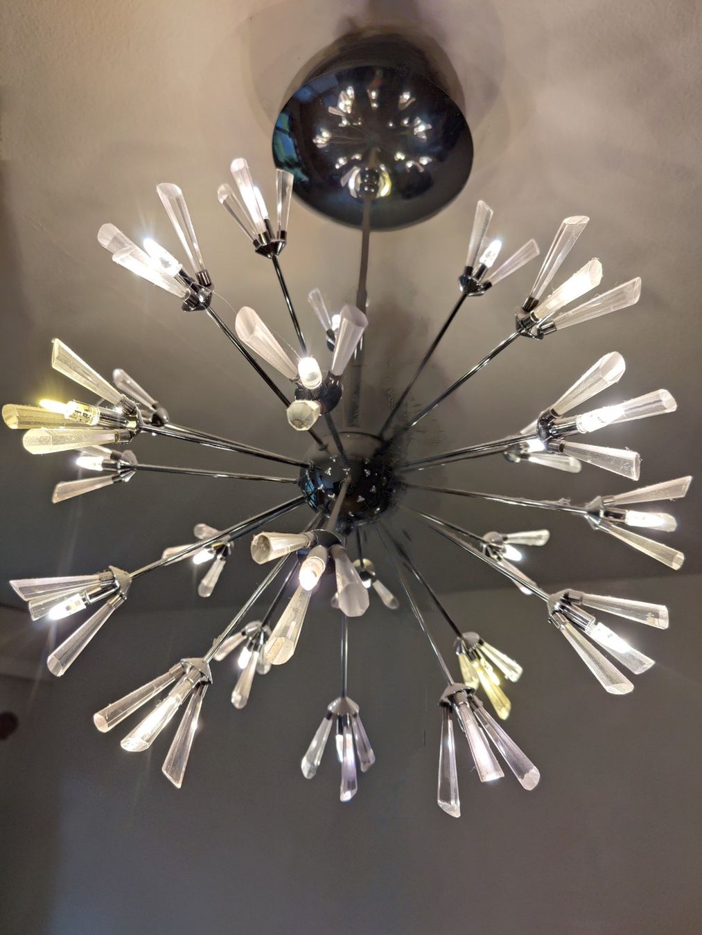 Lampadari & plafoniere: Sputnik Kristalllampe Decken Lampe – Usato da Binningen venduto da blackhorse08