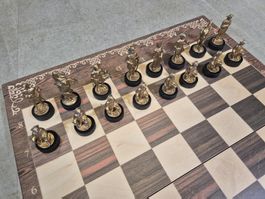 Chess Schachspiel Schach aus Holz, Figuren nicht magnetisch