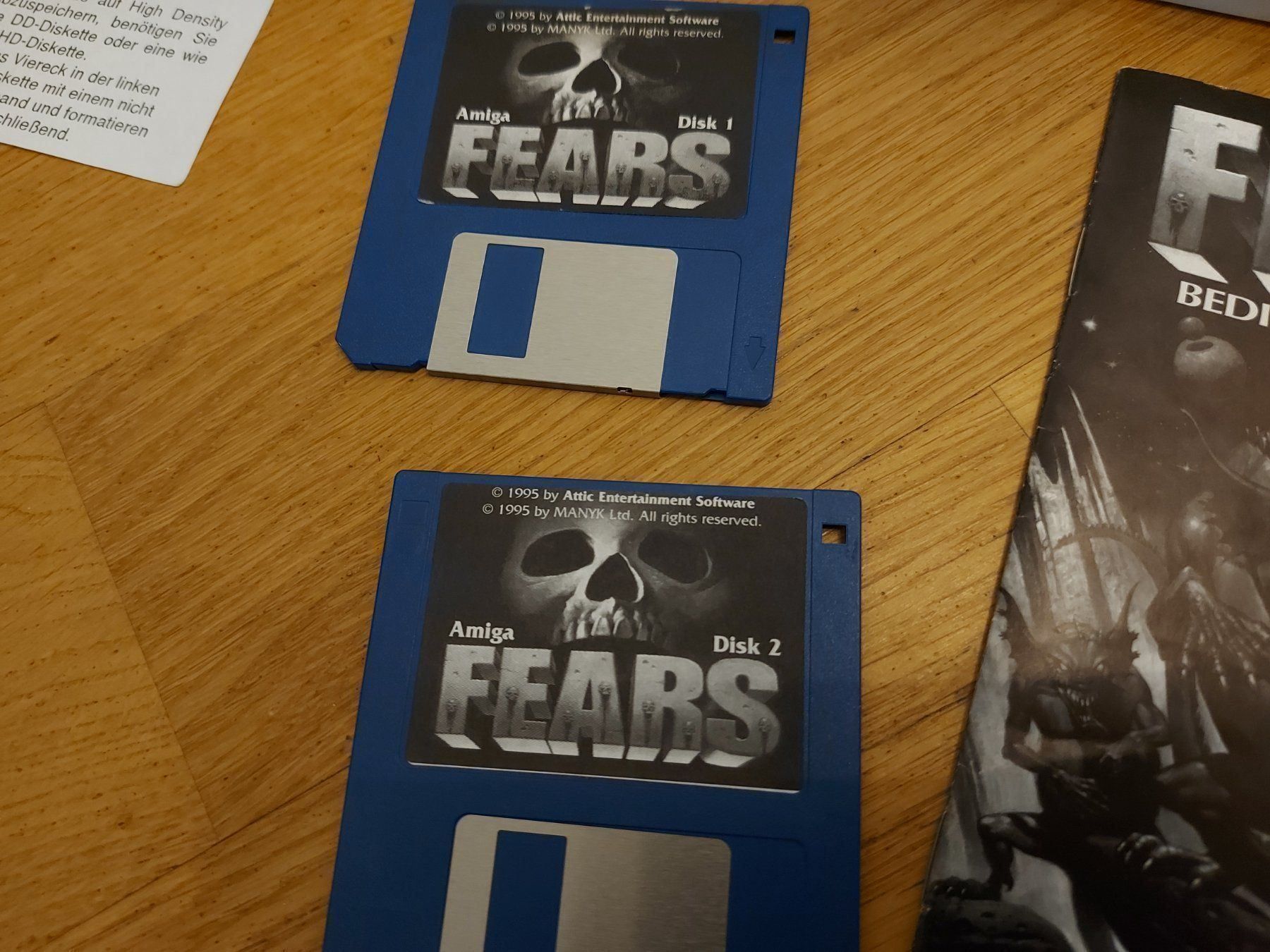 Giochi: FEARS Amiga 1200/4000 OVP – Usato da Aarau venduto da Kaesekuchen2000 4