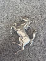 Ferrari Pferd Emblem / Logo Chrom Vintage