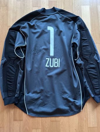 FC Basel Goalietrikot Zubi #1, signiert