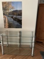 Glas TV-Tisch, Top Zustand, zeitloses Design,Top Preis!