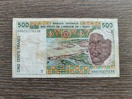 WAS, Togo 500 Francs 1998 !!!!!