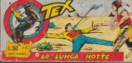 Italian comic strip TEX SERIE PUEBLO # 8 year 1965 LA LUNGA
