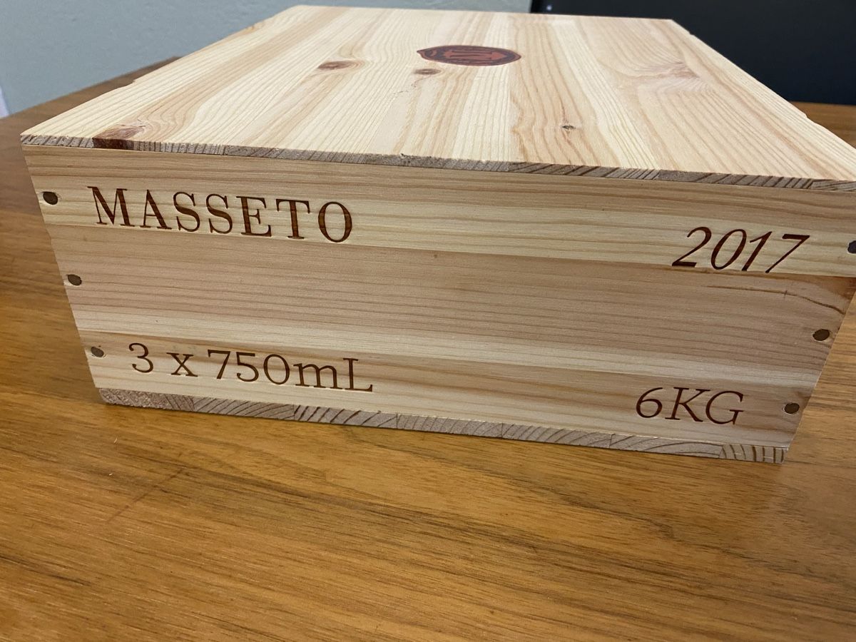 Altro: MASSETO 2017 Weinkiste – Nuovo (secondo la descrizione) da St.Gallen venduto da Design04 3