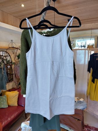 Mandala Baumwolle sommerkleid blau-grau S-M