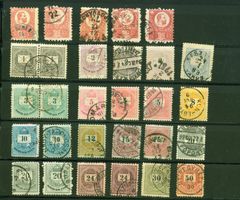 3 Steckkarten  UNGARN ab Anfang und Porto etc . (AX337)