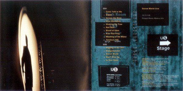 CD: Peter Gabriel – Secret World Live - b – Usato da Brittnau venduto da Zibu 6