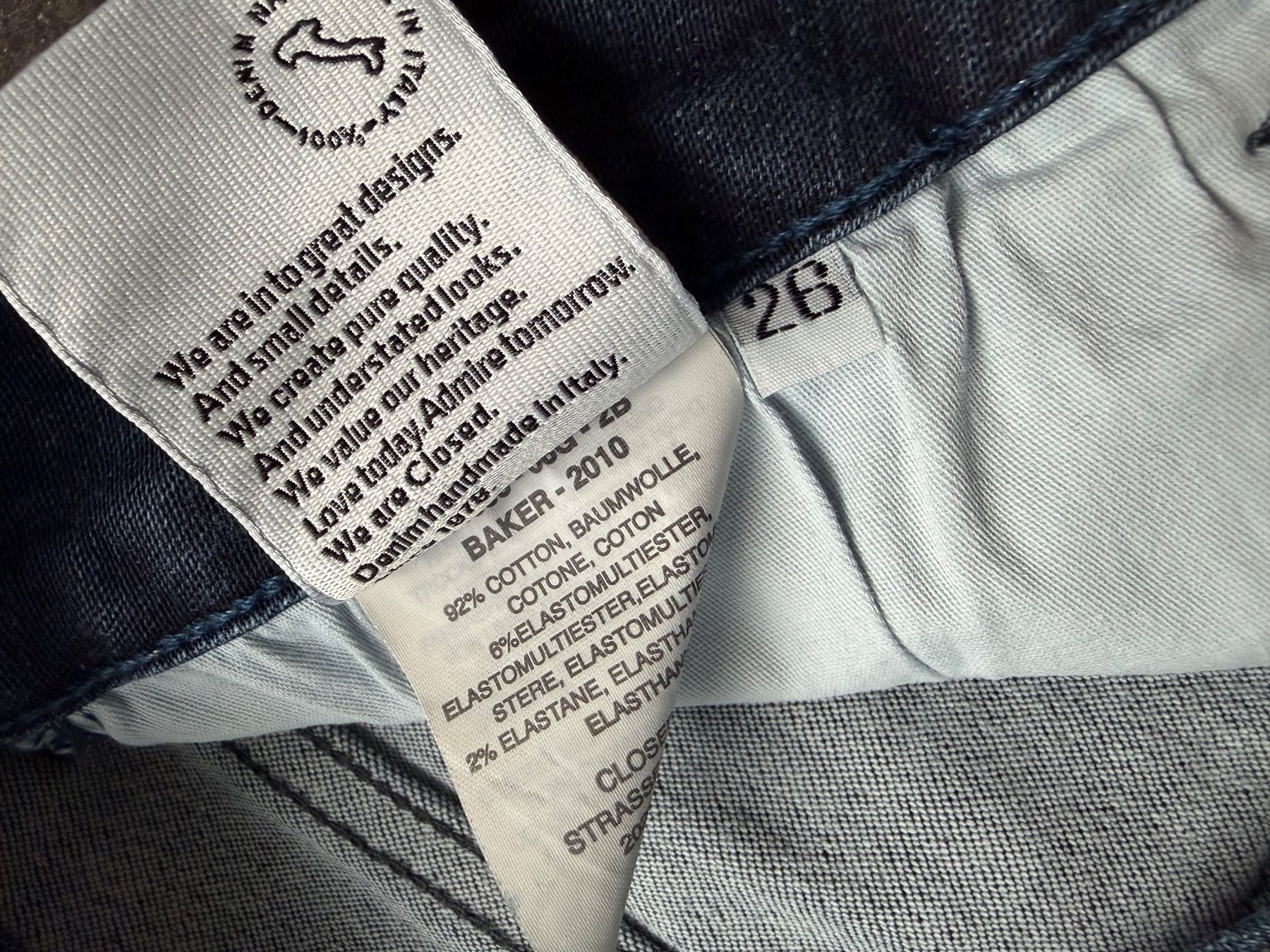 Closed Jeans: Closed Jeans Baker C91833 | 2010 Grösse 26 – Usato da Zürich venduto da bgg 5